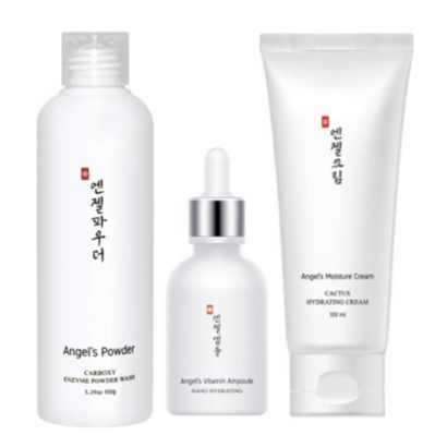 [라이크 켈리]엔젤 파우더   비타민 앰플   모이스처 크림  3종세트사은품