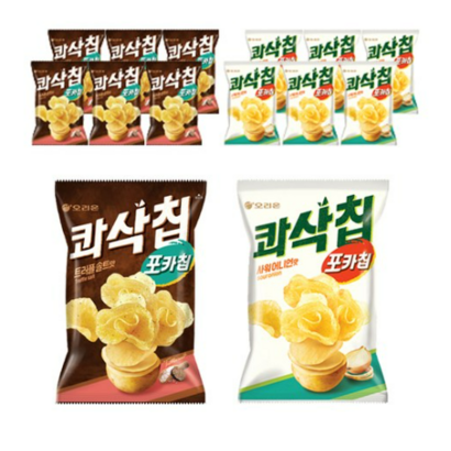 포카칩 콰삭칩 트러플솔트맛   사워어니언맛