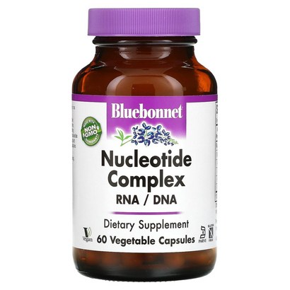 Buebonnet Nutrition Nuceotide Coex RNA-DNA 블루보넷 뉴클레오티드 복합체 베지캡슐 60정