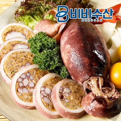 비비수산 오징어순대  매콤한맛