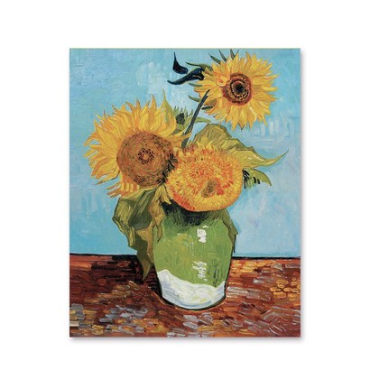 [캔버스액자] 고흐 - 세 송이 해바라기  Three Sunfowers
