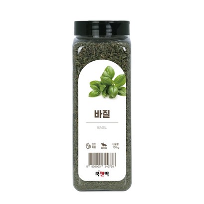 쿡앤딱 바질 홀, 1개, 150g