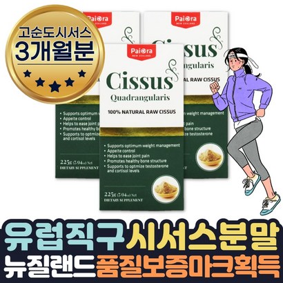 유럽 정부 식약처인증시서스가루  씨서스 추출분말  3개월분 여성 여자 20대 30대 40대 여름 센스있는 선물