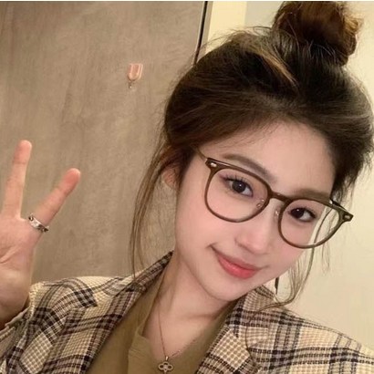 [미라보특가상품] 감성스타일 뿔테 코디 안경 D-1171