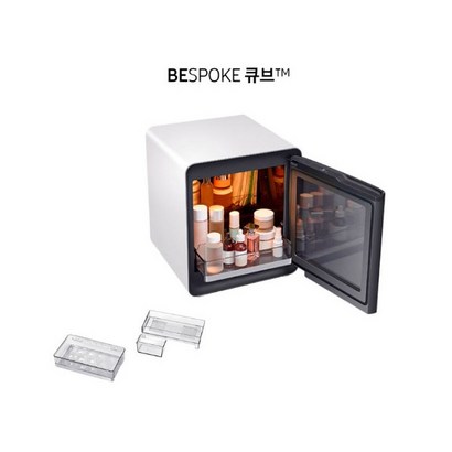 [삼성전자] BESOKE 큐브 냉장고   뷰티 & 헬스 수납존