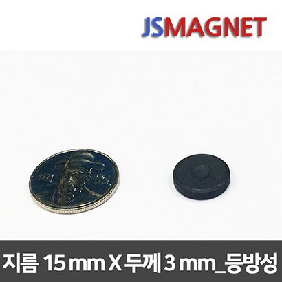 정신마그네트 페라이트 등방성 이방성 교재용 원형 사각 링 자석