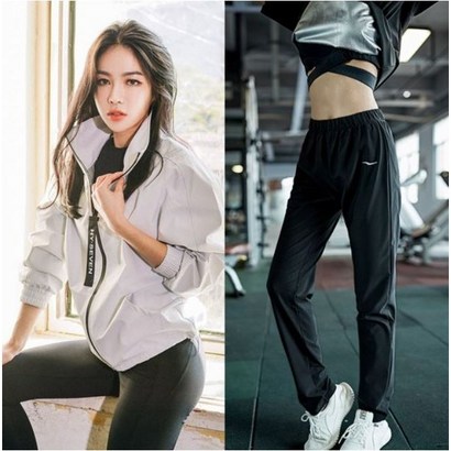 장사부 여성 프리미엄집업 팬츠 부스터 땀복 상하의