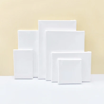 [훈민] 캔버스천액자 15x20cm (1개) 무지 캔버스 액자 그림 그리기 프레임 미술준비물 유화