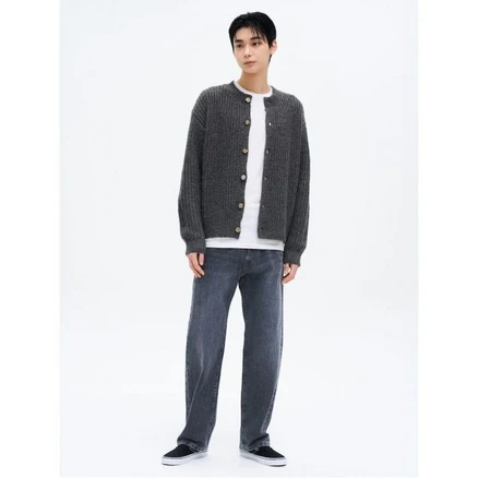 에잇세컨즈 브랜드관 에센셜 세미와이드핏 데님 팬츠 블루 425121LPCP 212762 {!마감임박!}, 080, 파란색