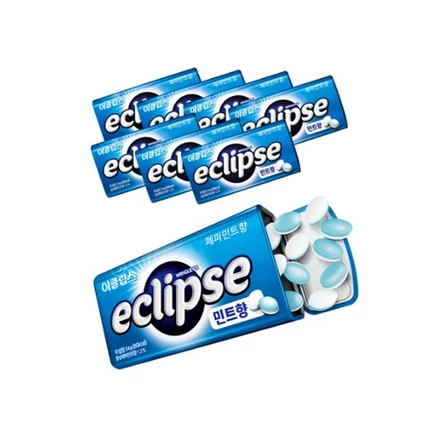 이클립스 페퍼민트향 캔디, 31g, 8개