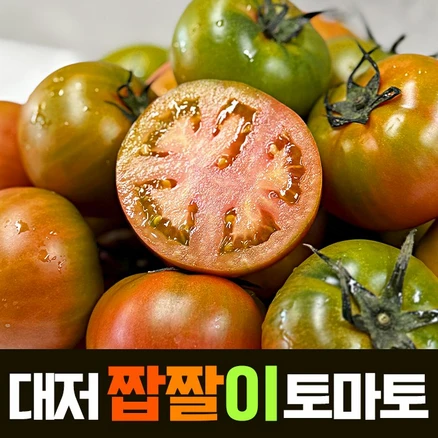 [농장직송] 3대장인의 대저 짭짤이 토마토 당도선별, 1개, 중과 2.5kg