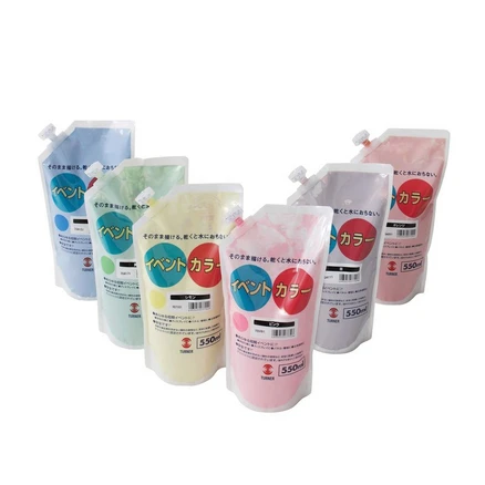 터너 색채 아크릴 페인트 이벤트 컬러 스파우트 팩 6 색 B 세트 EV5500B 550ml