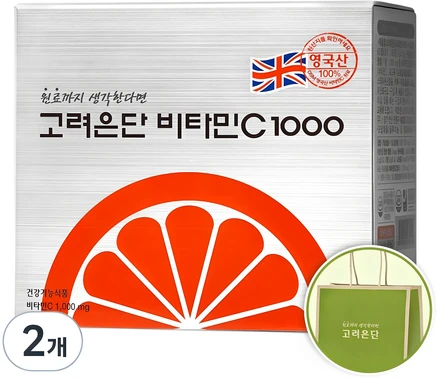 고려은단 비타민C 1000, 180정, 2개