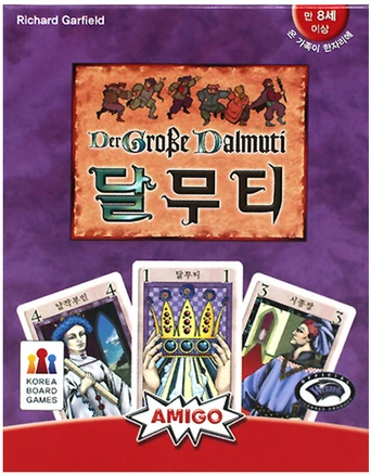코리아보드게임즈 달무티 보드게임, 혼합색상, 1개