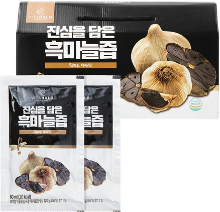 비타할로 진심을 담은 흑마늘즙, 2.4L, 1개