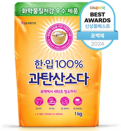 한입 100% 과탄산소다, 1kg, 1개