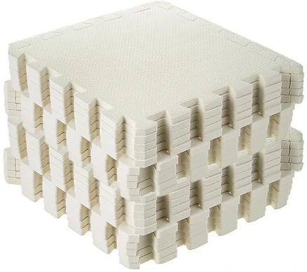 코멧 펫 반려동물 퍼즐 매트 32.5x32.5cm, 화이트, 1세트, 20개