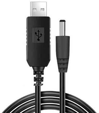 엠비에프 USB 5V to DC 12V 전원 승압 케이블 MBF-UP5V12, 1개, 1m