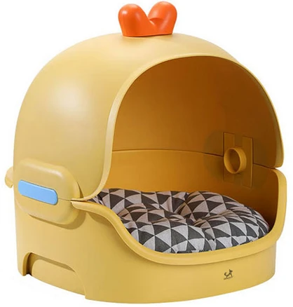 딩동펫 반려동물 애니멀 둥지 쿠션 하우스, 오리, 1개