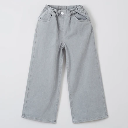 스파오 아동용 컬러 와이드 진