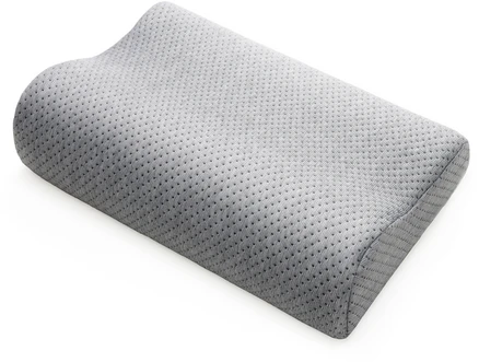 코멧 편안한 메모리폼 경추베개, 그레이, 1개