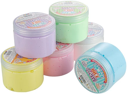 마이토이즈 생크림 버터 슬라임 6색 세트, 혼합색상, 1세트