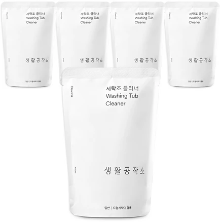 생활공작소 세탁조 크리너, 450g, 5개