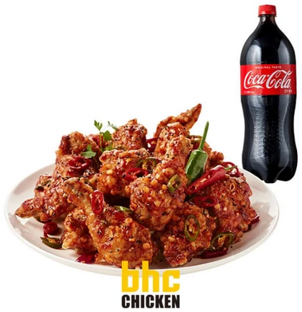 [실시간e쿠폰] [BHC] HOT후라이드 세트 등 치킨 세트 모음집 (쏘마치, 맛초킹, 레드킹)