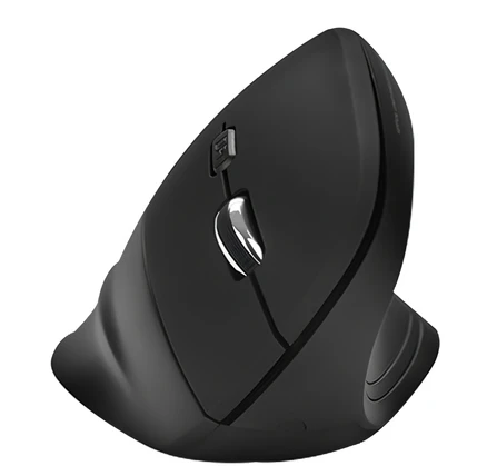 코시 버티컬 컴피 무선 마우스 M3163WL, 블랙