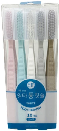 왕타 통칫솔 스톤, 10개입, 1개