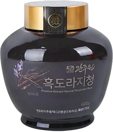 관주원 흑도라지청 600g 대용량 도라지청, 1개