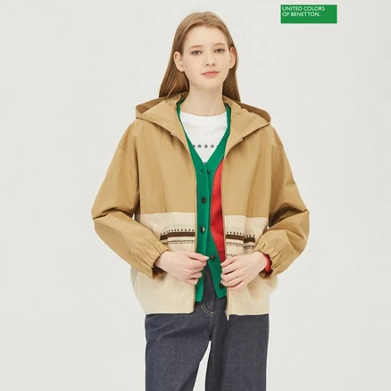 베네통 그린비 후드 점퍼 BAJPB8511