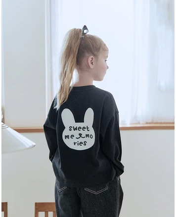 로아앤제인 세컨더리 캐비닛 뽀삐 티셔츠 RJ24WTS17BK