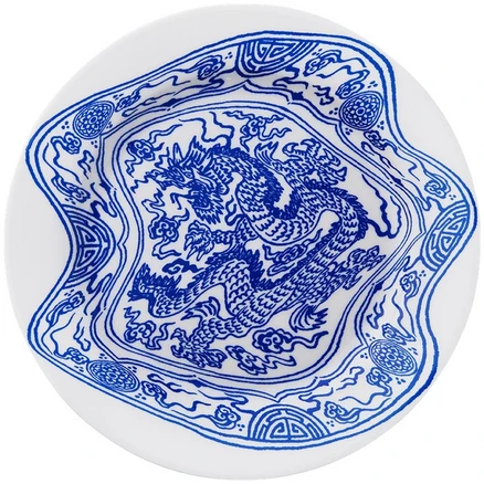 세이투셰 Chinese Dragon Plate, 1개
