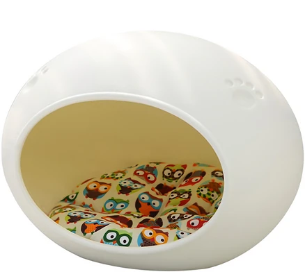 레드퍼피 펫빌더 하우스 + 쿠션 세트, 메리아이보리, 1세트