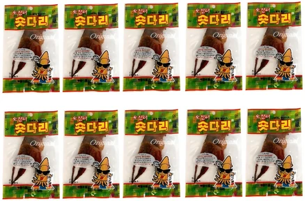 한양식품 오징어 숏다리 20g 10봉, 10개