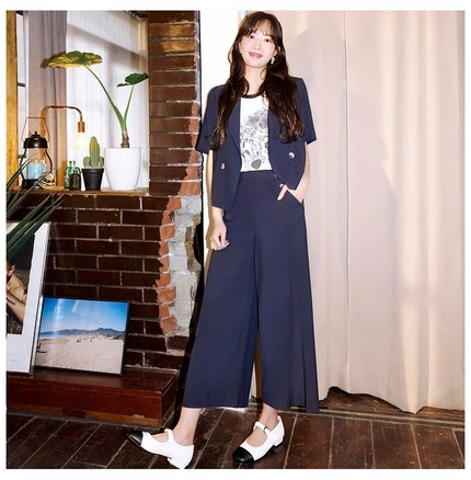 베스띠벨리 뒷밴딩 가우초 팬츠 BGPAE1235