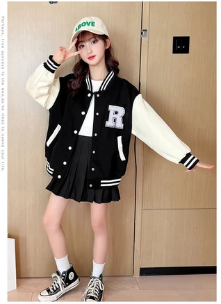 미니으니 남아 여아 간절기 R자모 야구 점퍼 [1186]