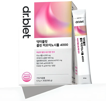 닥터블릿 콜린 미오이노시톨 4000 30p, 165g, 1개
