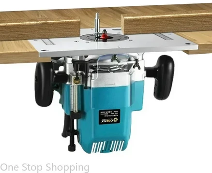 전기 목재 밀링 트리밍 기계용 다기능 알루미늄 라우터 테이블 삽입 플레이트 목공 벤치, 1개, 2.Adjustable Hole  Re