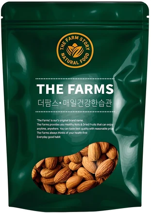더팜스 구운아몬드, 1kg, 1개