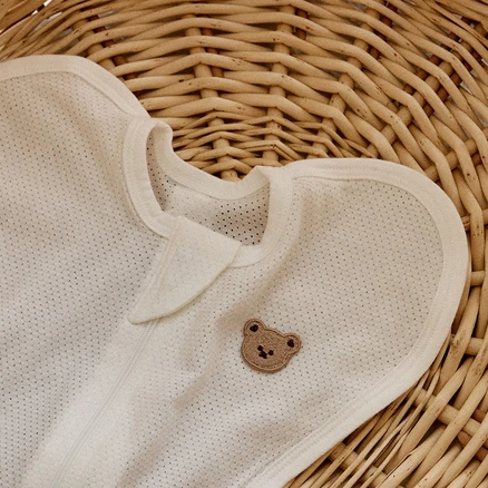 돗투돗 퓨어 면 메쉬 여름용 스와들업