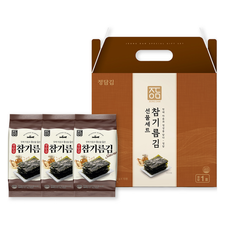 정담김 정담 참기름김 1호 선물세트 18p