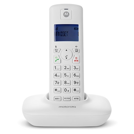 모토로라 무선 전화기 T401A+, T401A+(화이트)-추천-상품