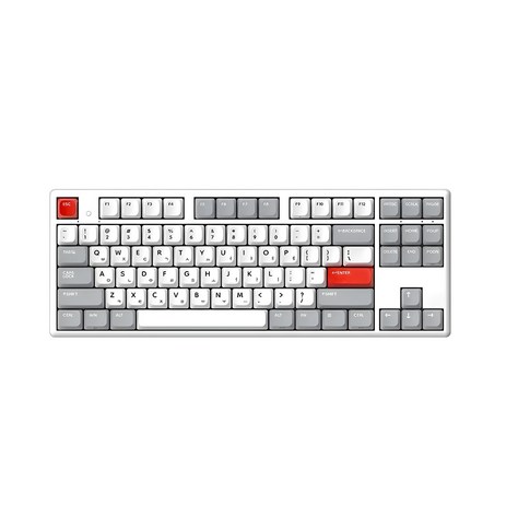 한성컴퓨터 GK893B PRO 동그리 8K 유무선 무접점 키보드, RETRO POINT, 45g-추천-상품