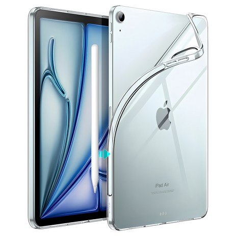 아이패드 에어6 세대 M2 11인치 13인치 클리어 투명 젤리 케이스 범퍼 커버 케이스나라 iPad Air11 Air13-추천-상품