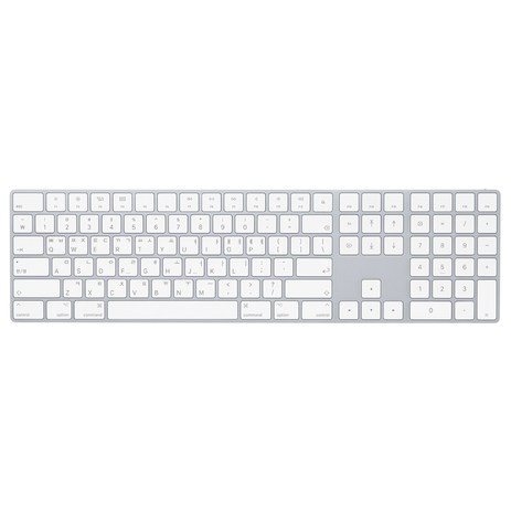 Apple 정품 매직 키보드 WITH NUMERIC KEYPAD, 실버, MQ052KH/A, 한국어-추천-상품