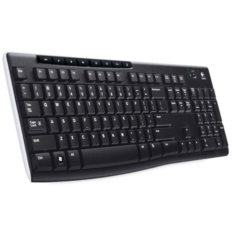로지텍 무선 일반형 키보드 K270, 혼합색상, Y-R0015-추천-상품