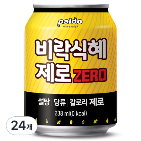 팔도 비락식혜 제로, 238ml, 24개-추천-상품