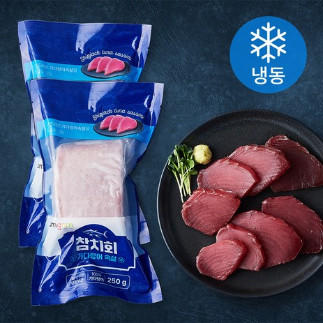 곰곰 참치회 가다랑어 속살 (냉동), 250g, 2개-추천-상품
